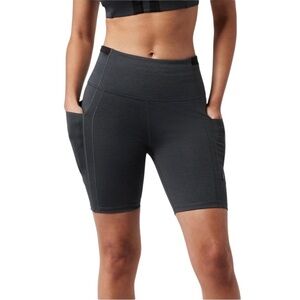 Athleta x Allyson Felix Ultimate Stash Legend 7" Short in Black Heather Size S